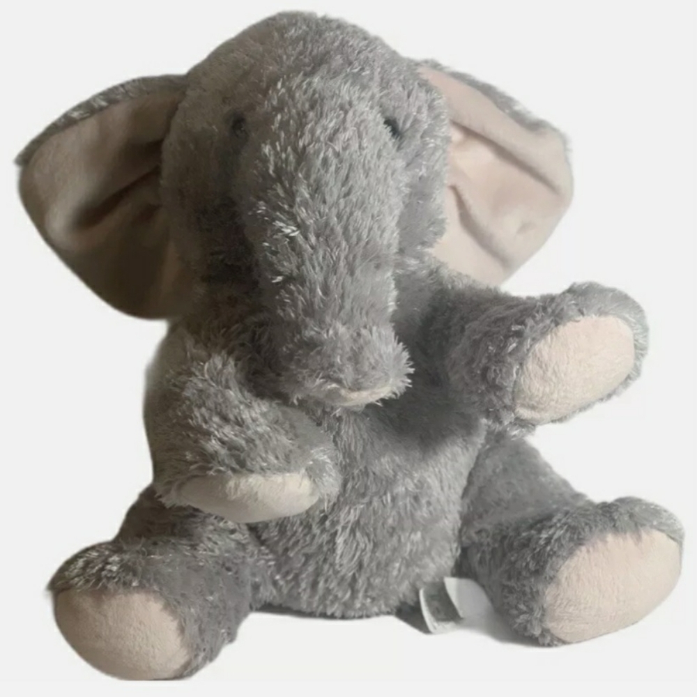 Melissa & Doug Grey Elephant Plush Stuffed Animal Cute Realistic Baby Child Toy